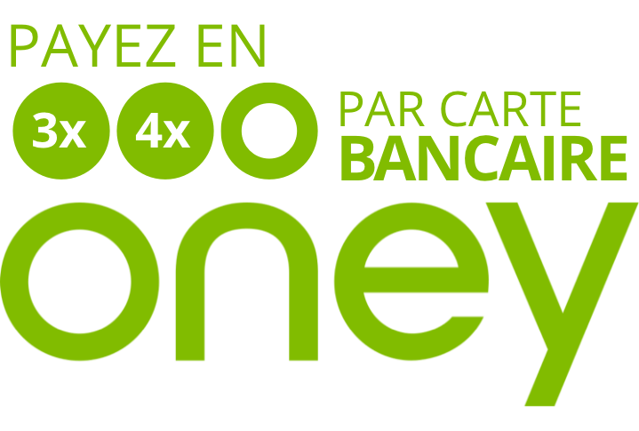 Oney paiement par carte bancaire en 3x ou 4x sans frais