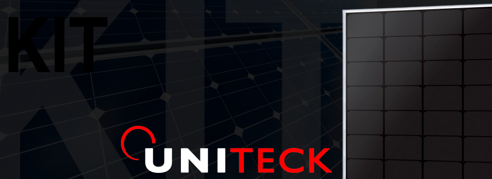 Uniteck Kit panneaux solaires